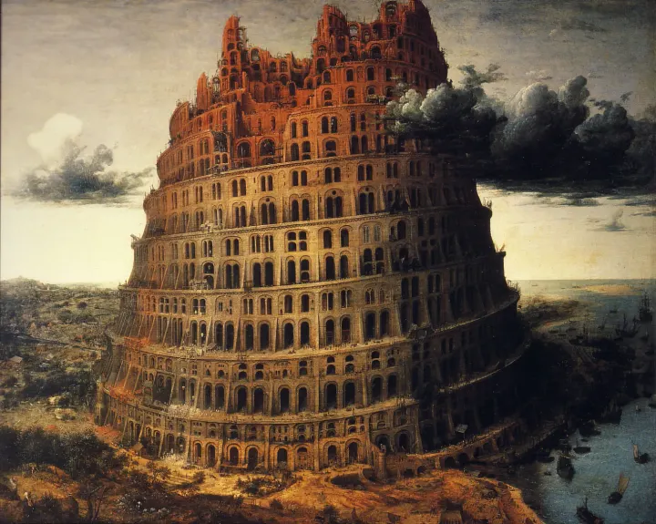 Babylónská věž a zmatení jazyků (Genesis 11,1-9)