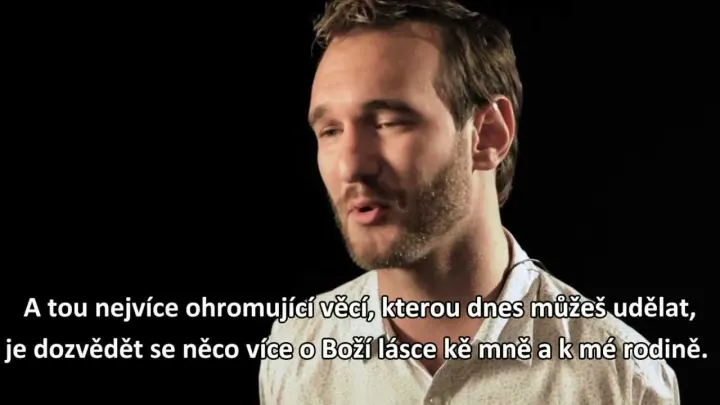 Nick Vujicic - Znáš Boha? (Video)