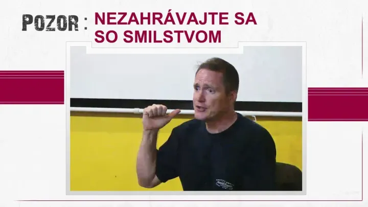 Nezahrávajte sa so smilstvom - Tim Conway (Video - sk titulky)