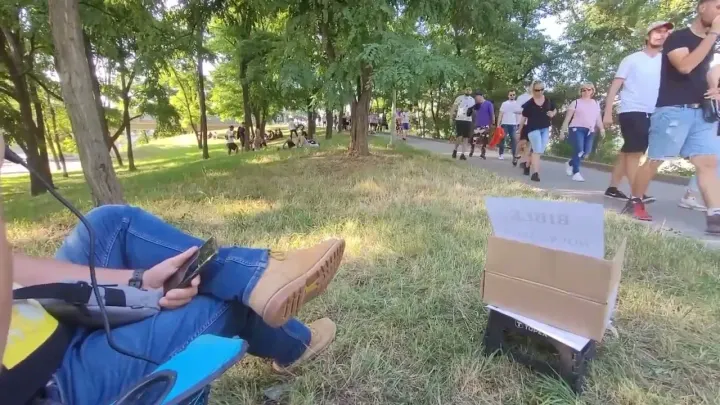 Kázání Evangelia na techno festivalu (2023)