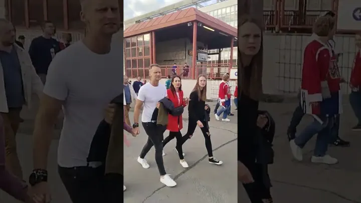 Kázání Evangelia českým fanouškům hokeje