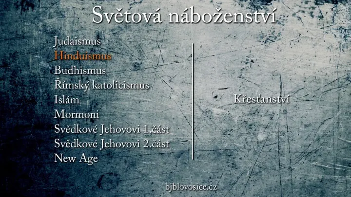Hinduismus - stručný přehled